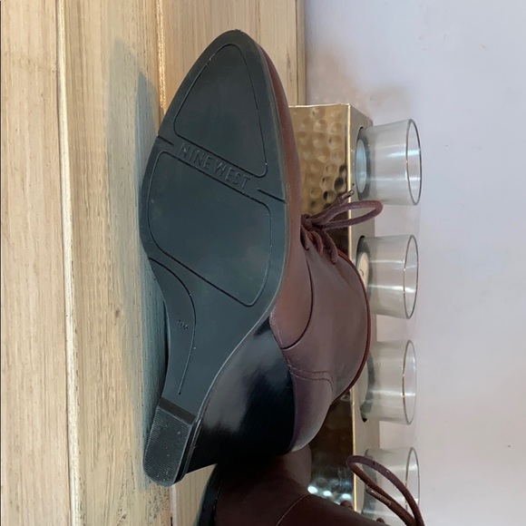 NineWest Cupcake in Oxblood Brown Bootie - Picture 6 of 8